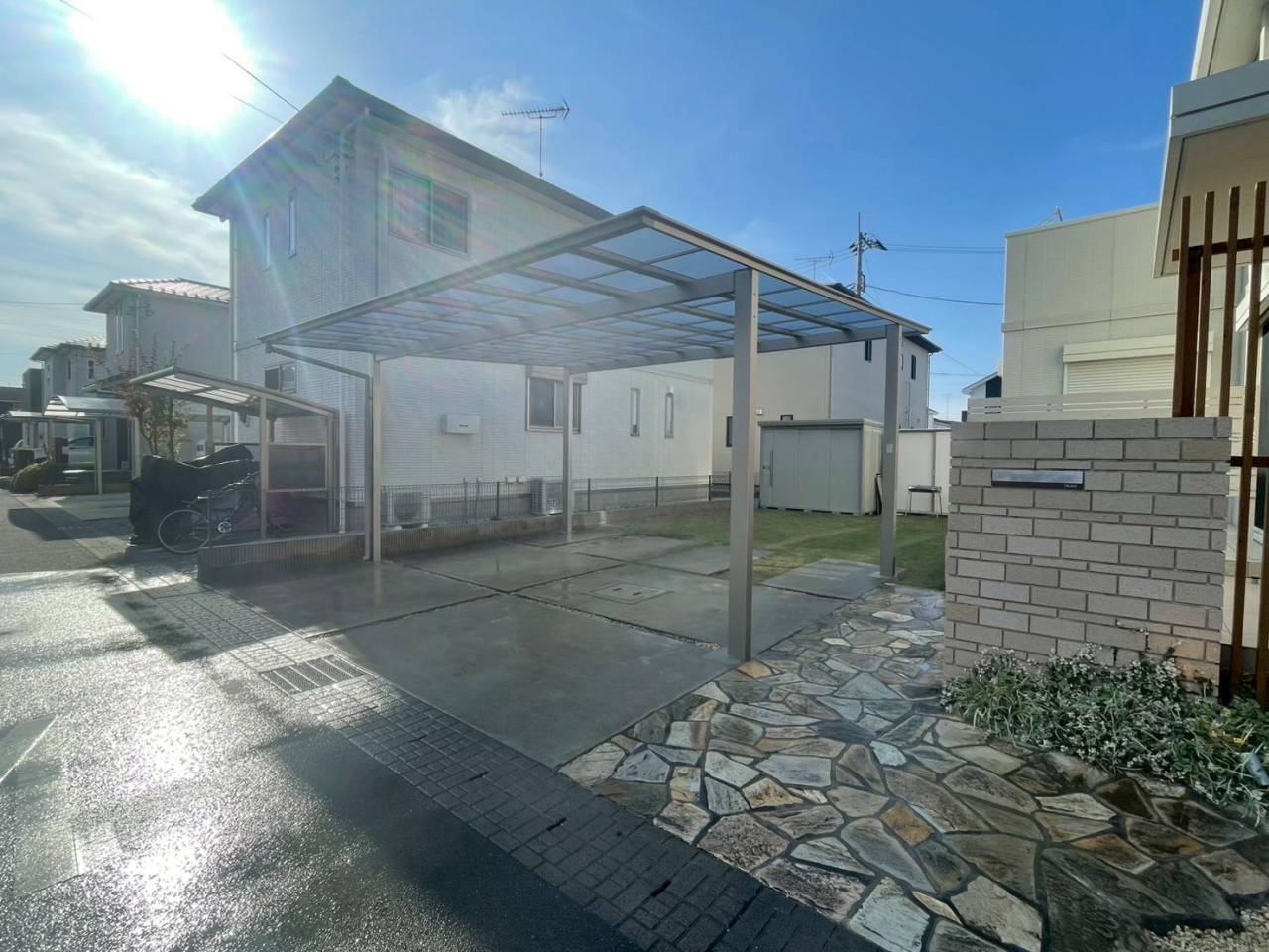 茨城県古河市　外構リフォーム工事