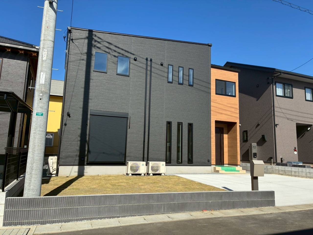 茨城県守谷市　新築外構工事