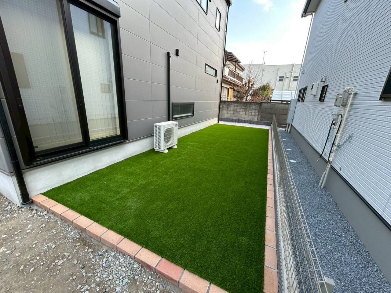 埼玉県深谷市　人工芝施工