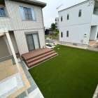 茨城県つくば市　人工芝施工